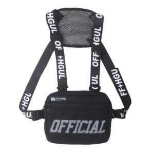 Tactical Vest Bags - Code Titan  | Black